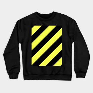 Black and Yellow Stripes Crewneck Sweatshirt